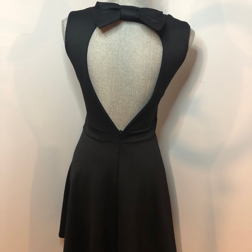 Black dress size M made in Italy no tag - Picture 1 of 4